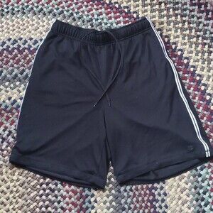 OLD NAVY Boys Youth Medium Shorts Black with white stipes on side